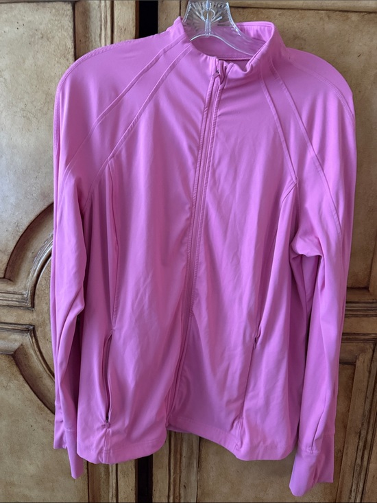 Avia Jackets & Blazers - Avia Pink Full-Zip Utility Jacket